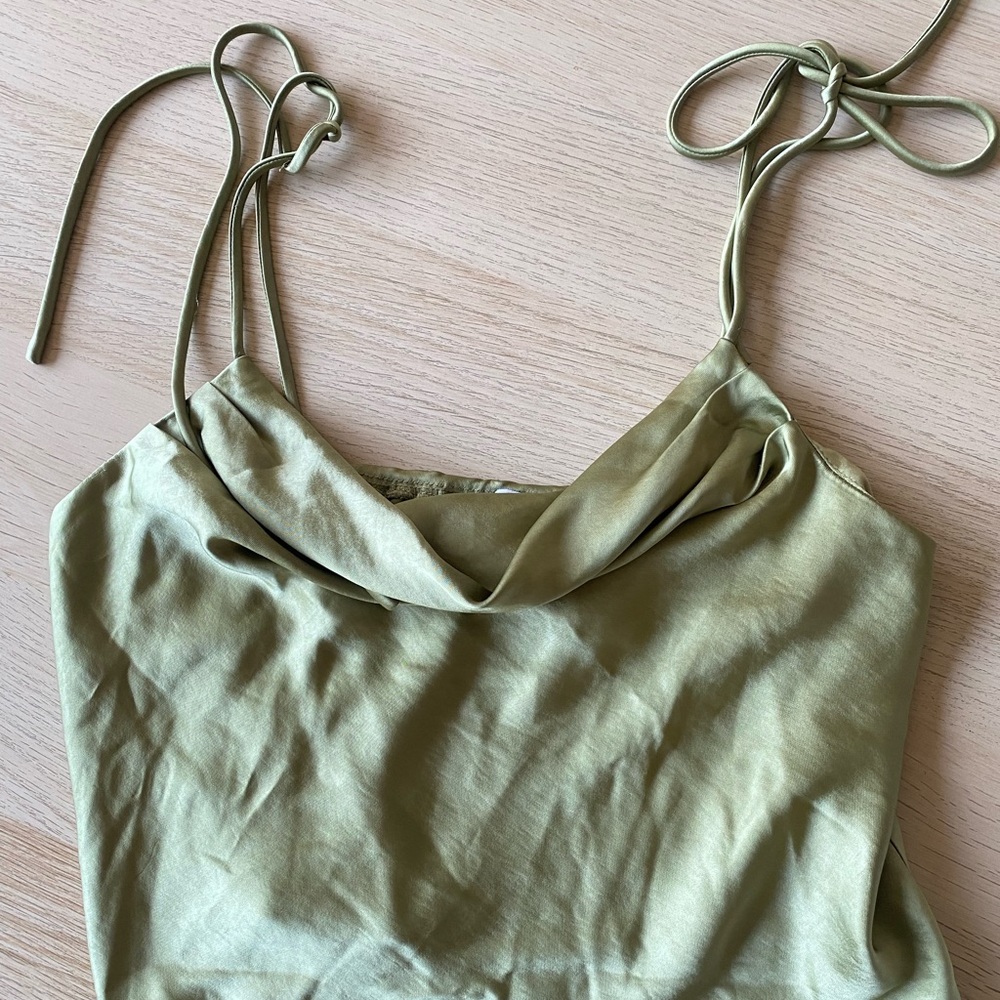 Never worn Princess Polly Tie Shoulder top